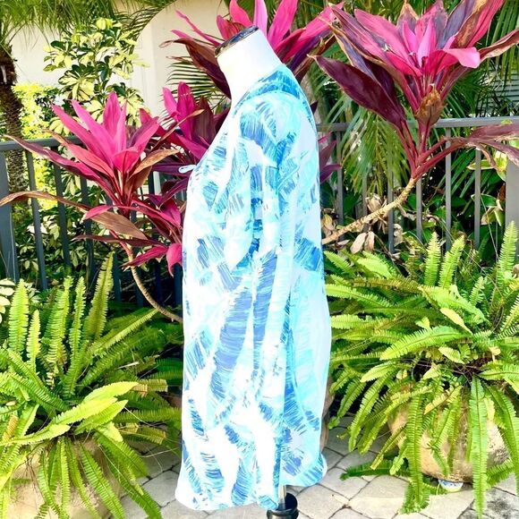 Francesca's  Palm Leaf Swim Coverup - Picture 2 of 6